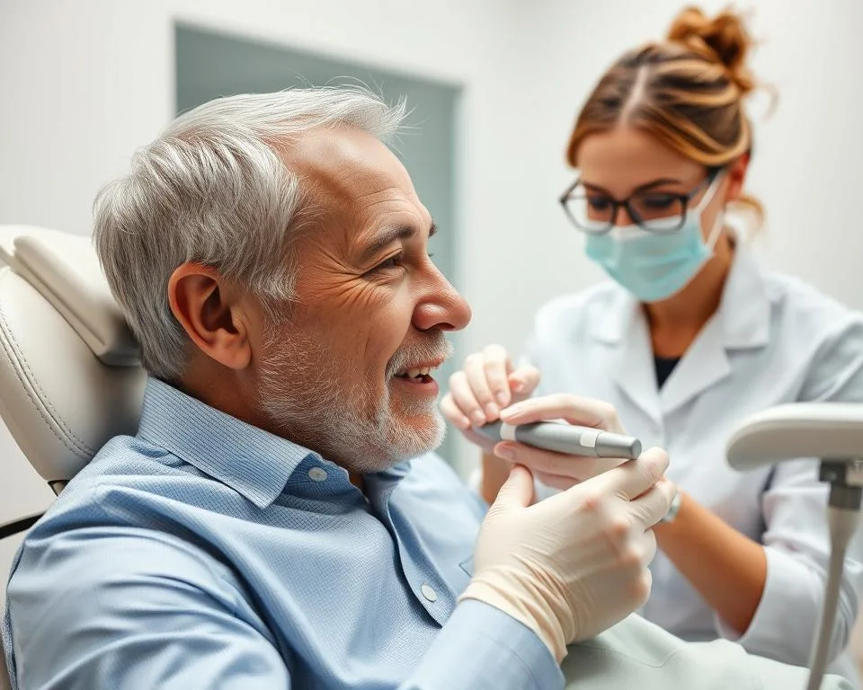 Alimentação após implante dentário