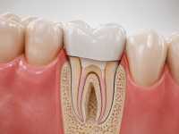 Dente com Canal Precisa de Coroa