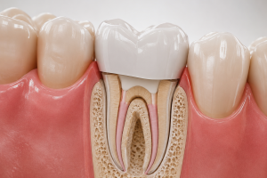 Dente com Canal Precisa de Coroa